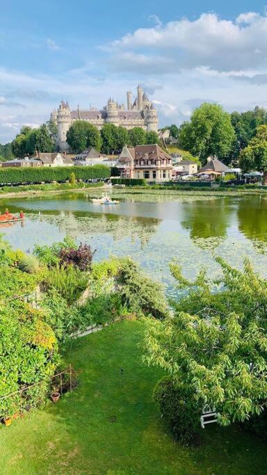 Maison De Charme Avec Vue Sur Chateau Pierrefonds Bagian luar foto